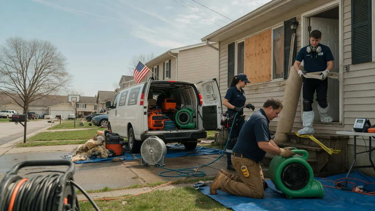 Water Damage Restoration in Towanda, PA near me